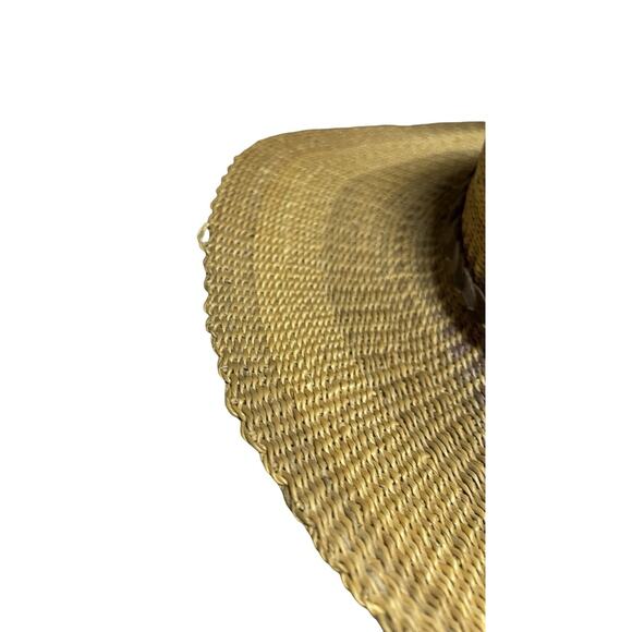 Vintage Bolga hat. Handmade in Africa. main image 6